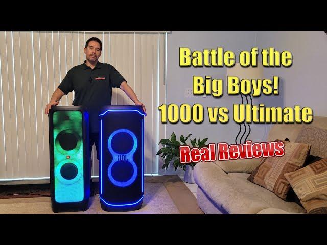 JBL Partybox Ultimate vs Partybox 1000 - Real Reviews