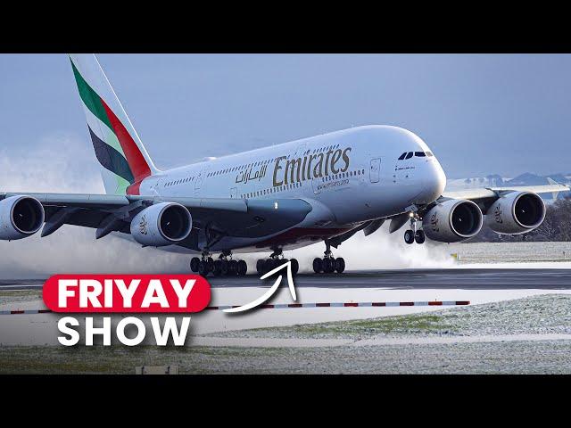 ️ Manchester Airport LIVE  The LAST FriYAY Show of 2024