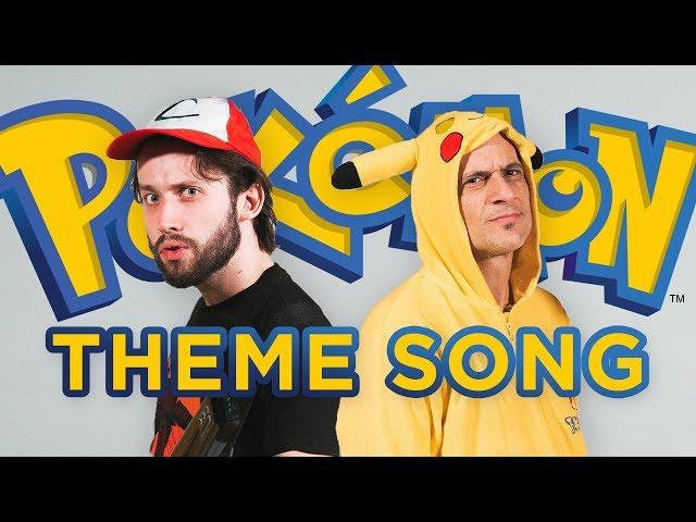 THE POKÉMON THEME - (METAL COVER) Jonathan Young & Jason Paige (the original singer)