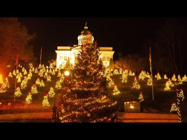 North Carolina Christmas Light Tour: Dillsboro Light & Luminaries, Cashiers, Highlands & Sylva