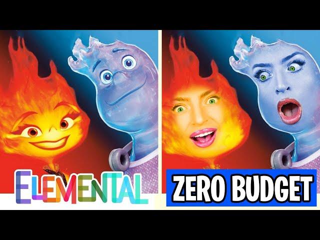 Elemental with ZERO BUDGET!? (FUNNIEST MOVIE PARODY!)