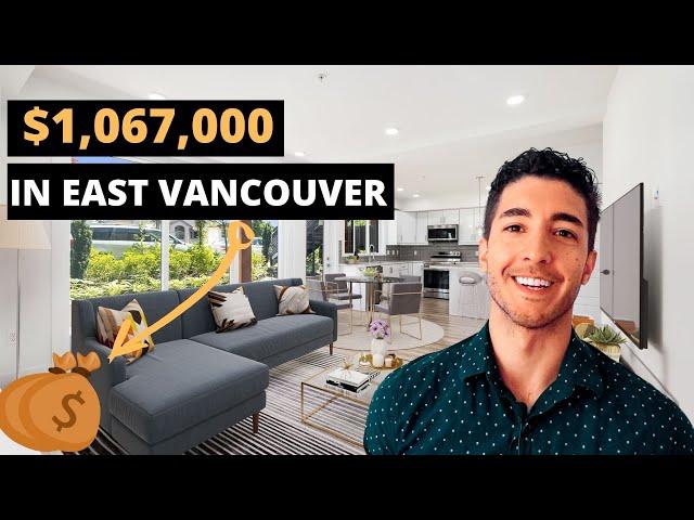 What $1,067,000 Gets You In East Vancouver | NEW TOWNHOUSE | Clara Mews