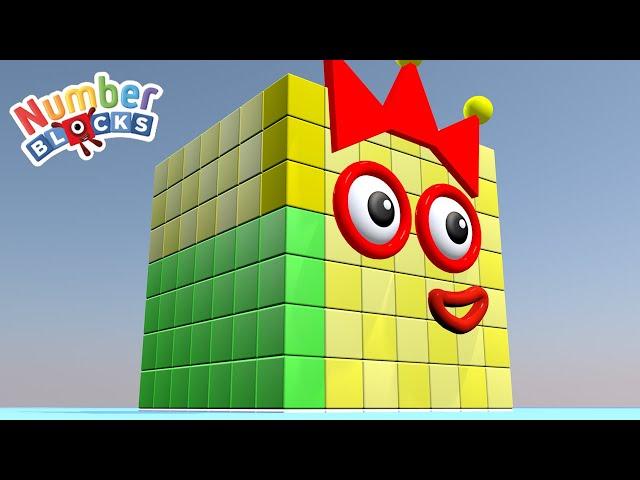 Looking for Numberblocks Cube 7x7x7 is Numberblocks 343 GIANT Number Patterns