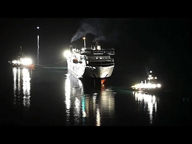 NZ Interislander Ferry “Aratere” Refloated