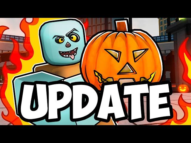 THE HALLOWEEN UPDATE in Roblox Heroes Battlegrounds