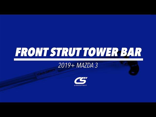 CorkSport Front Strut Tower Bar | 2019+ Mazda 3