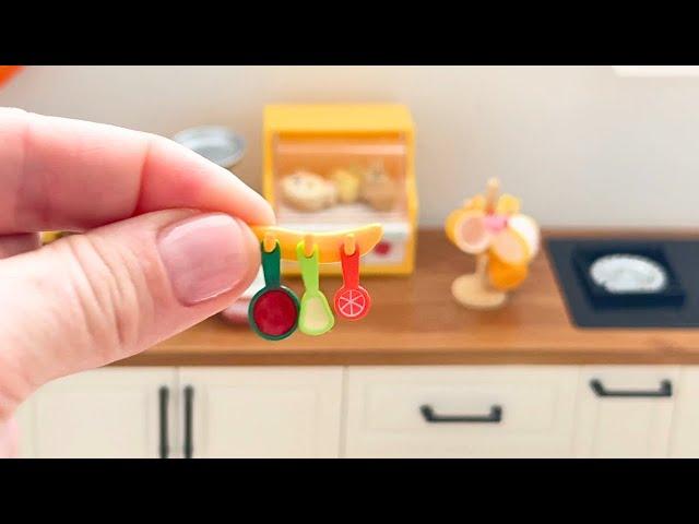 Miniature kitchen set installation ASMR Re-ment collection