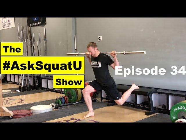 How to Perform A Bulgarian Split Squat  |#AskSquatU Show Ep. 34|