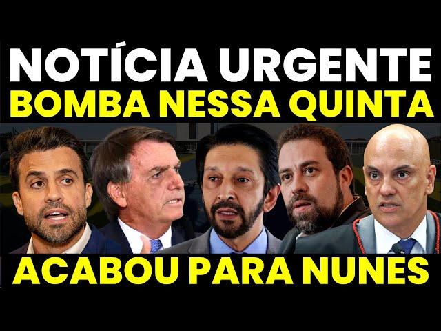 Bomba! BOLSONARO ENTREGA RICARDO NUNES, PABLO MARÇAL E SILAS MALAFAIA - ALEXANDRE DE MORAES STF