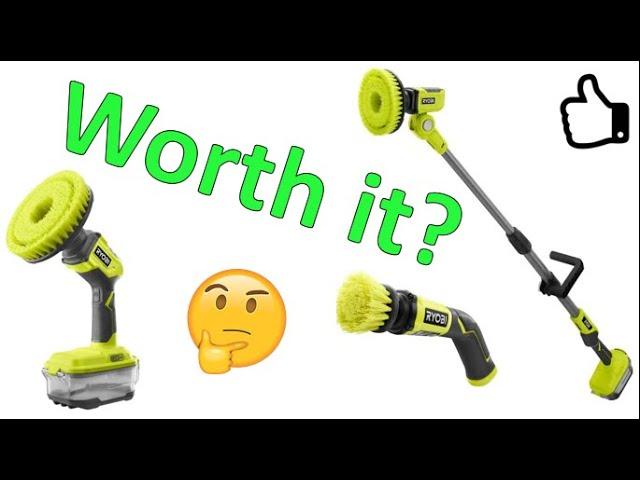 Ryobi power scrubbers review and test [WOW]