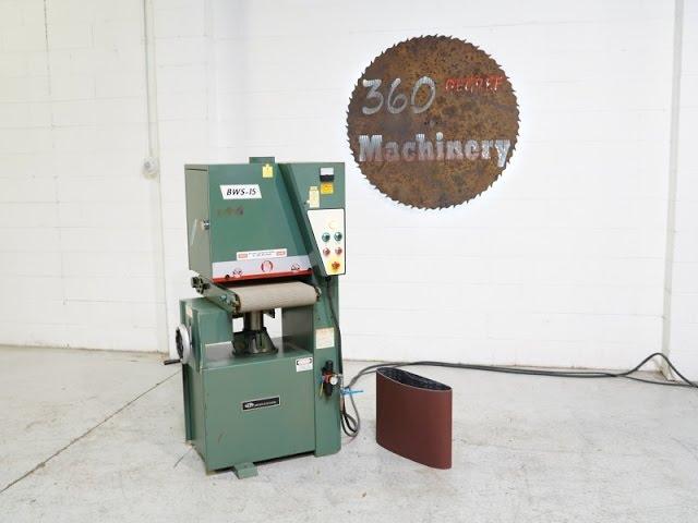 BRIDGEWOOD 15″ OPEN ENDED WIDE BELT SANDER