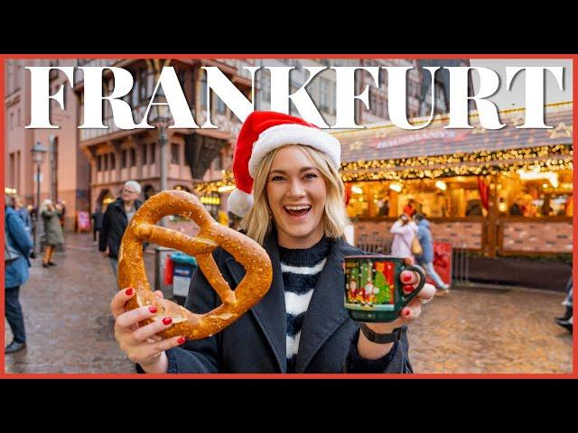 FRANKFURT CHRISTMAS MARKETS  - (European Christmas Markets Tour 4 of 6)