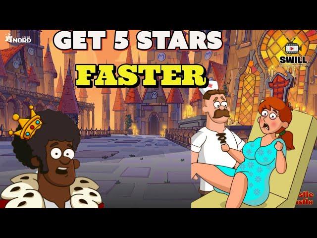 HOW TO GET 5 STARS FASTER | Hustle Castle | Best Kept Secret?