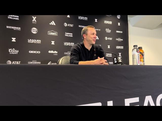 LAFC's Steve Cherundolo reflects on the 3-1 loss to the Columbus Crew in Leagues Cup Final