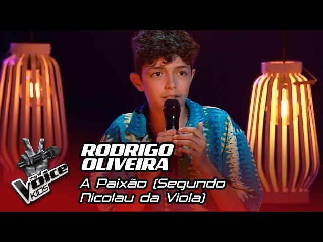 Rodrigo Oliveira - “A Paixão (Segundo Nicolau da Viola)" | Semifinal | The Voice Kids