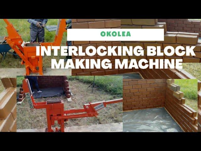 OKOLEA ADVANCED INTERLOCKING BRICK/ BLOCKS MAKING MACHINE