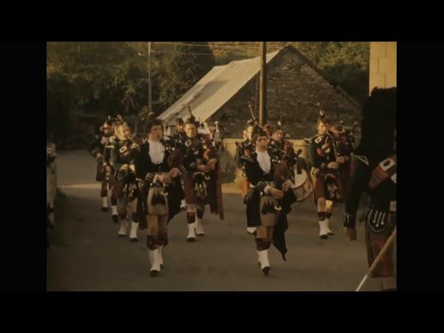 Raphoe, Donegal 1975 - The Orange Order & Ancient Order of Hibernians parade together.