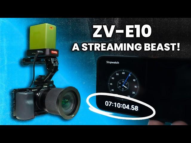 Ultimate ZV E10 Streaming Challenge + Best Settings Revealed