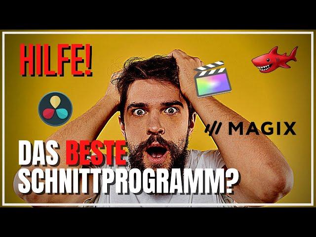 Welches Videoschnittprogramm ist das BESTE für Einsteiger? Und worauf kommt es eigentlich an?