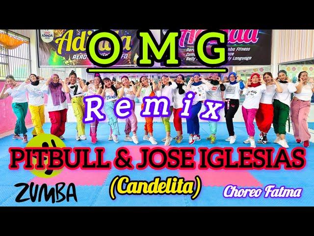 ZUMBA OMG REMIX - PITBULL & JOSE IGLESIAS ( CANDELITA) - ZUMBA DANCE FITNESS @AdindaAeroZumba