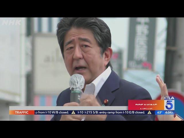 Japan’s ex-leader Shinzo Abe assassinated in shocking attack