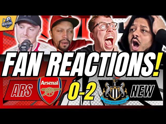 15 ARSENAL FANS RIVALS & HATERS INSANE REACTION TO ARSENAL 0-2 NEWCASTLE | EFL CUP FAN REACTIONS