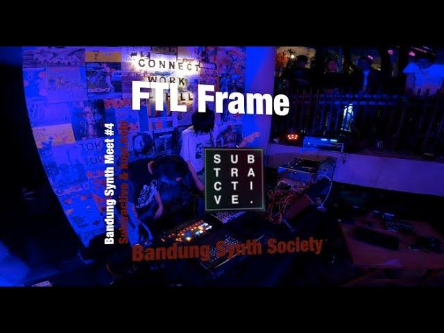 FTLFRAME - LIVE at Bandung Synth Meet #4