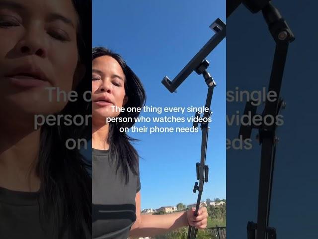 I didn’t think I would need this phone holder, but because I like to watch videos everywhere, this