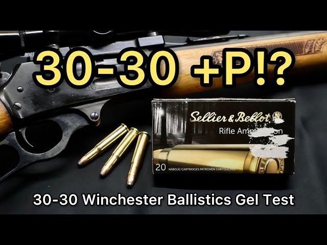 MACH 2.2!! 30-30 Winchester Sellier & Bellot 150gr Ammo Test