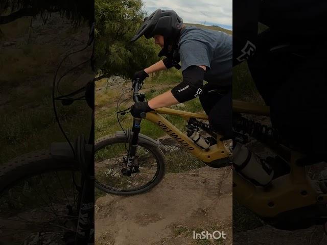 Throwback to riding Lava Flow with Mal . #lava #mtb #rockroll #kenevo
