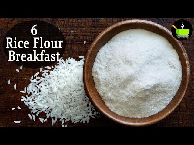 1 Cup Rice Flour - 6 Breakfast Recipes | 6 Rice Flour Breakfast Recipes | Instant Breakfast Ideas