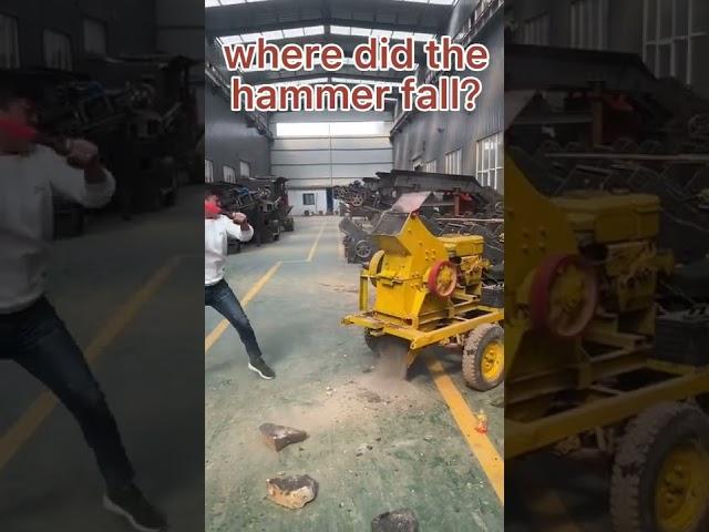 Where did the hammer fall