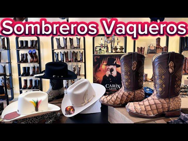 Sombreros Vaqueros y botas exóticas en León Guanajuato México #indomables #sombreros #vaquero #hats