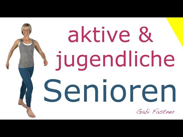  18 min. für aktive und jugendliche Senioren | Gymnastik ohne Geräte, im Stehen