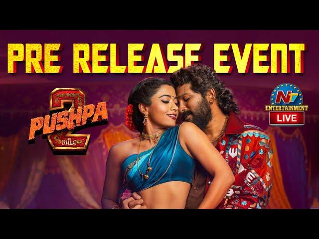 Pushpa 2 Pre - Release Event LIVE | Allu Arjun | Sukumar | NTV ENT