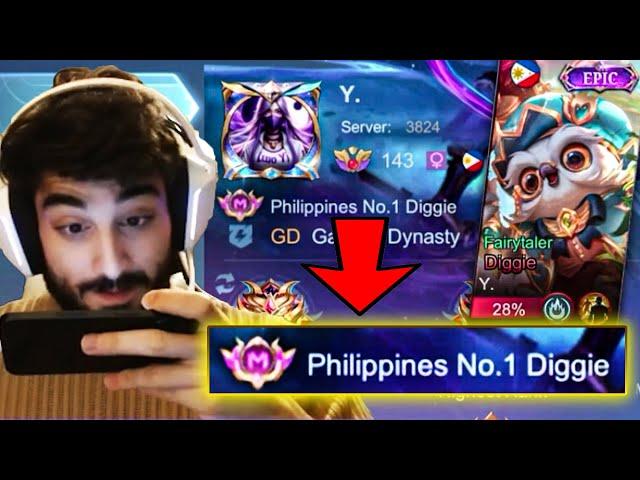 MobaZane vs TOP 1 PH Diggie? | PH Server | Mobile Legends