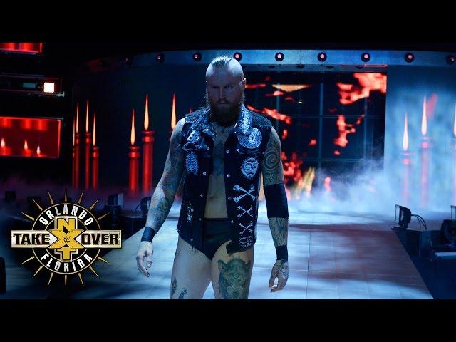 Aleister Black debuts in NXT: NXT TakeOver: Orlando (WWE Network Exclusive)