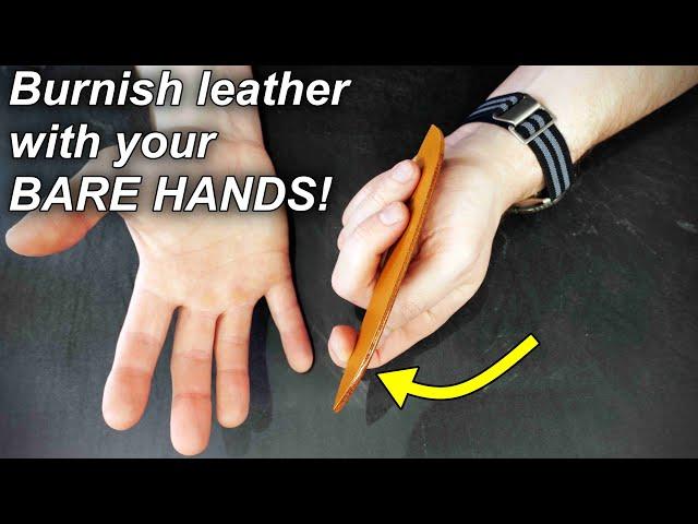 How To 'Skive' Stingray, Reverse Pricking Irons & Leather Burnishing