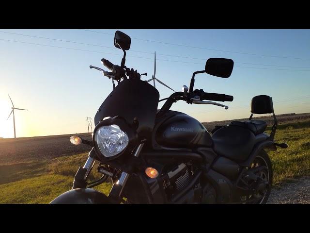 Vulcan s Puig New Gen Sport windshield and Cool Wind turbines