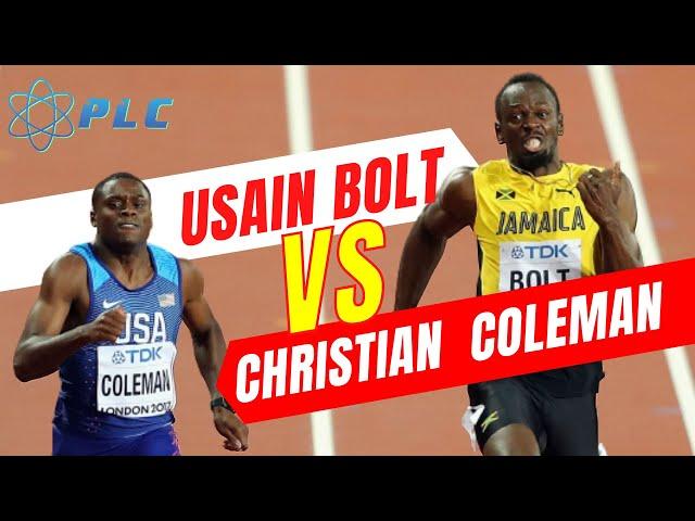 9.76 Sprint Comparison Between Usain Bolt and Christian Coleman