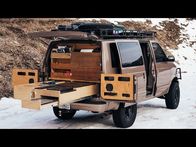 Ultimate Offroad Astro Van Camper Conversion