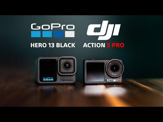 DJI Action 5 PRO vs GoPro Hero 13 Black