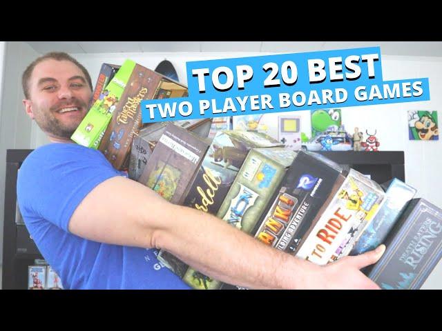 Top 20 Best 2 Player Board Games