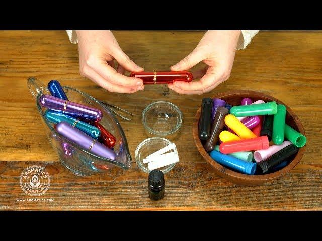 How To Assemble Your Personal Essential Oil Inhaler