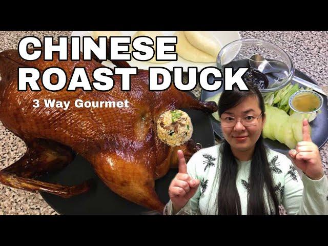 How to Homecook Chinese Roast Duck in a 3-Way Gourmet