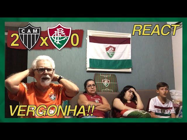 FAMÍLIA TRICOLOR REAGE A 2 ATLÉTICO MG X 0 FLUMINENSE - COPA LIBERTADORES 2024