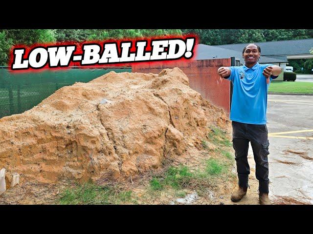 $1500 Dirt Removal Bid Gone Wrong! His Low-Ball Was Insulting..