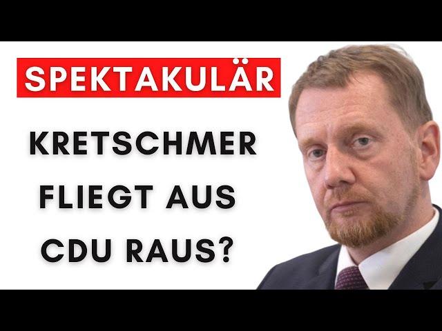 Parteiausschluss für Kretschmer: Er wirbt für SPD-Sieg in Brandenburg