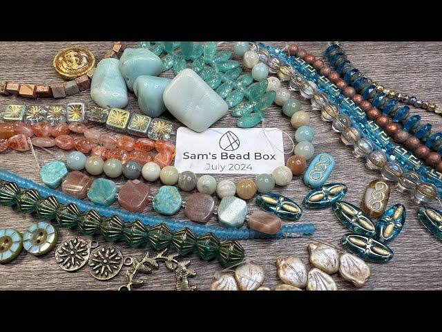 * UNBOXING *  Voyage to Athens - @samsbeadshop Monthly Subscription for July 2024