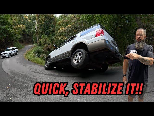 Quick, Stabilize it! | Winching & Semi Accident Update